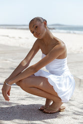 Ella Mini Dress - White